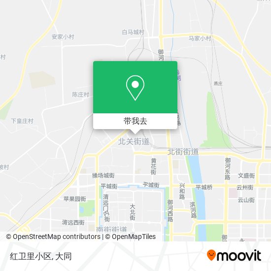 红卫里小区地图
