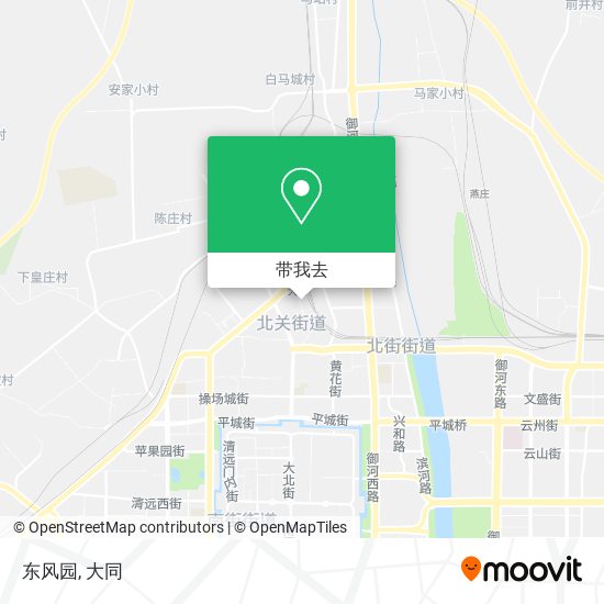 东风园地图