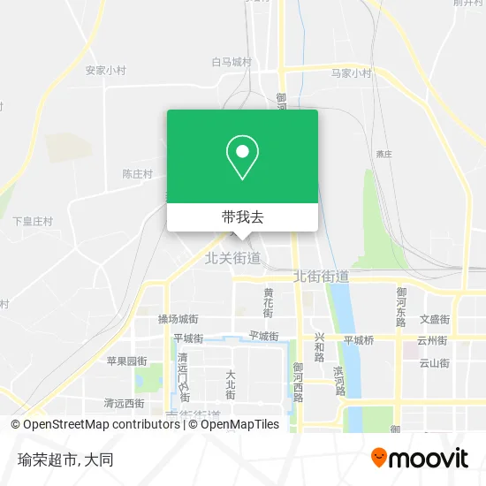 瑜荣超市地图