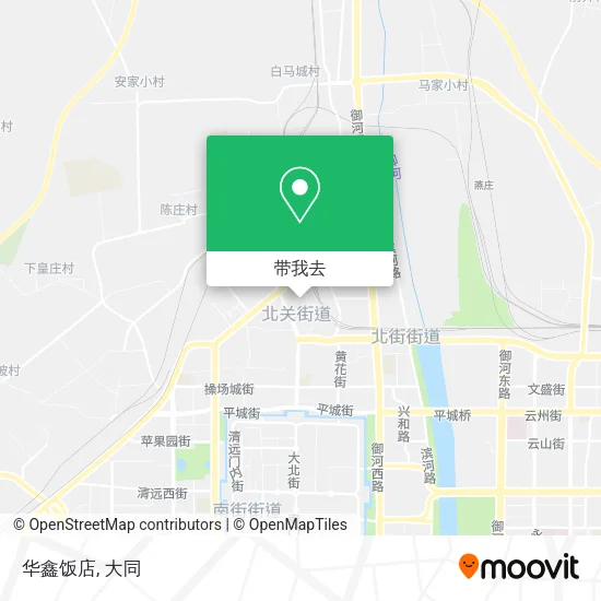 华鑫饭店地图