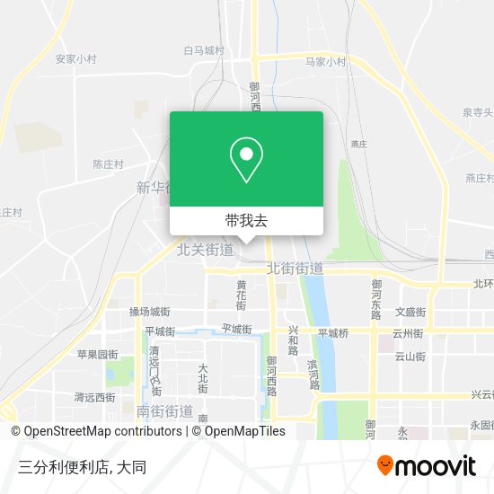 三分利便利店地图