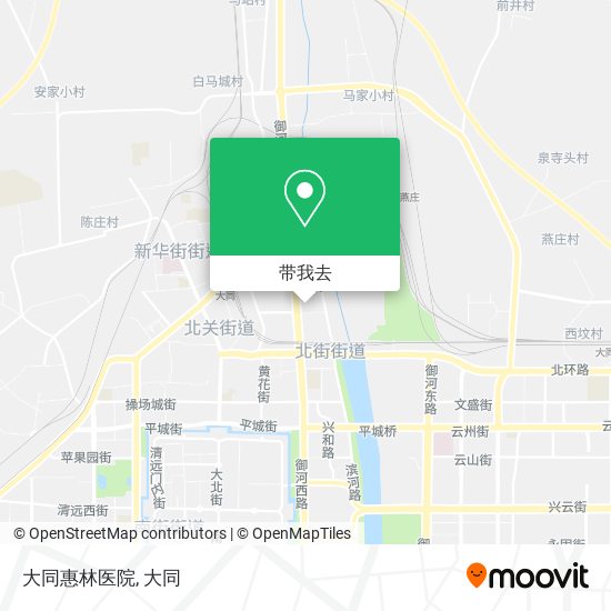 大同惠林医院地图