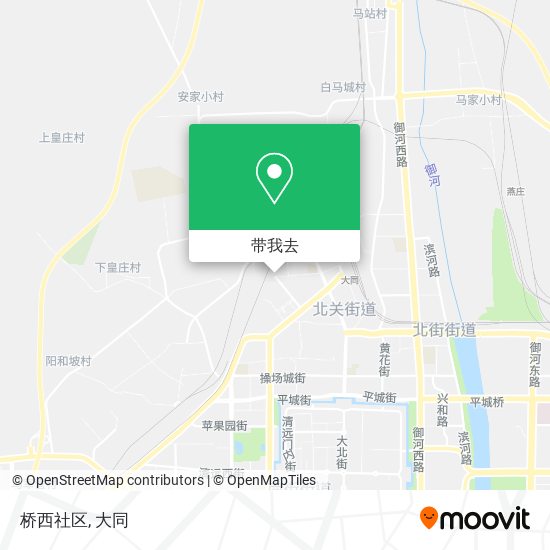 桥西社区地图