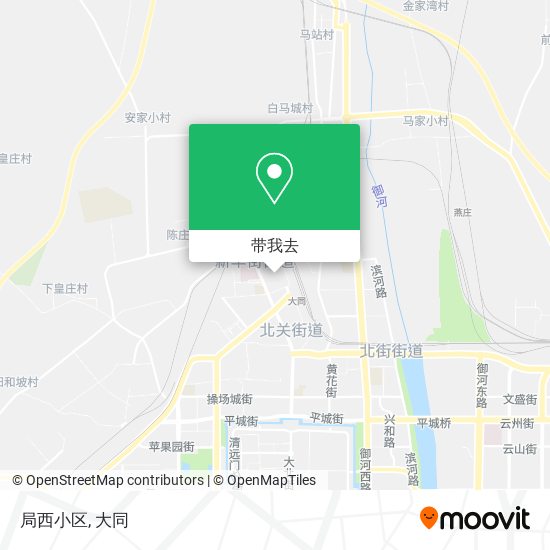 局西小区地图