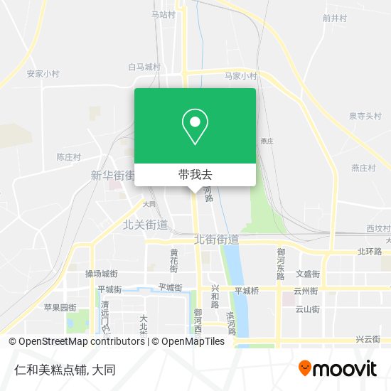 仁和美糕点铺地图