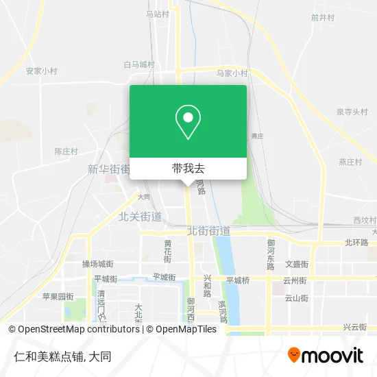 仁和美糕点铺地图