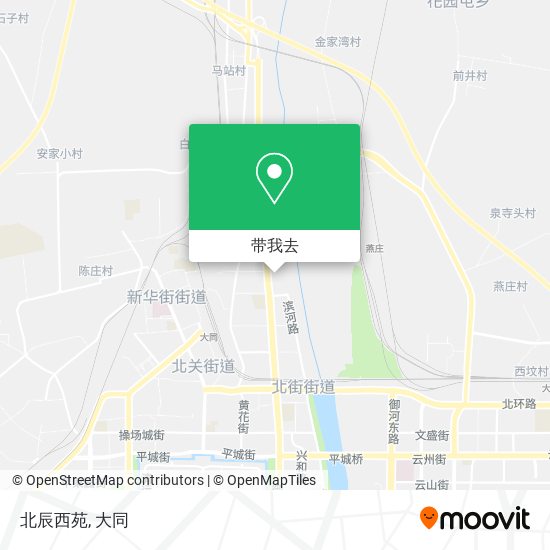 北辰西苑地图