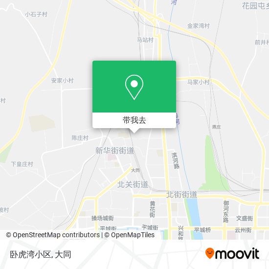 卧虎湾小区地图