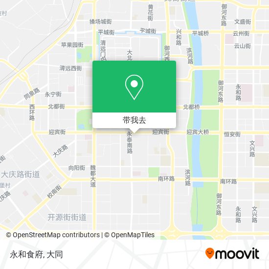 永和食府地图