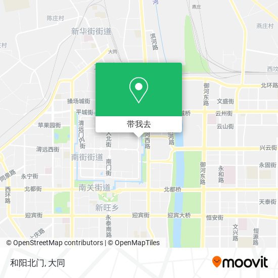 和阳北门地图