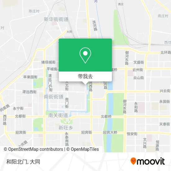 和阳北门地图