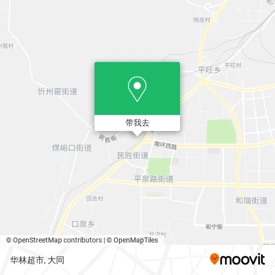 华林超市地图