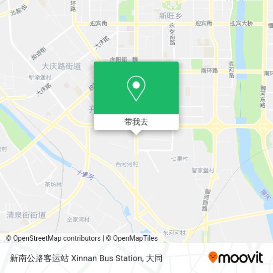 新南公路客运站 Xinnan Bus Station地图