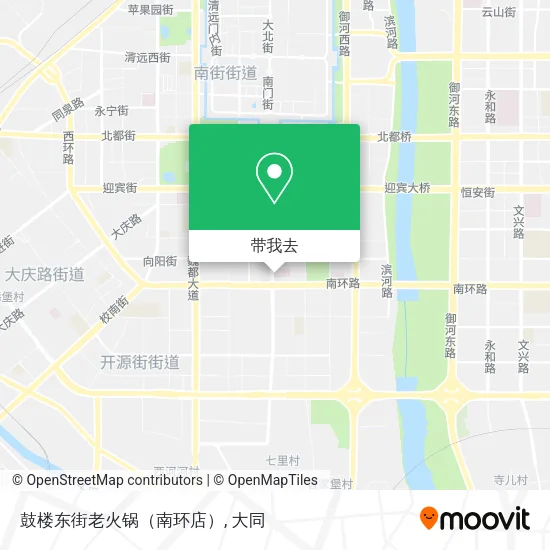 鼓楼东街老火锅（南环店）地图