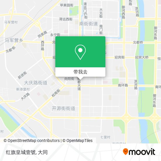 红旗皇城壹號地图