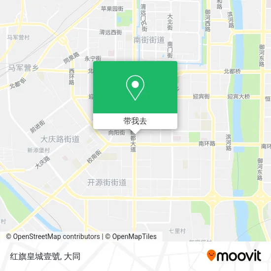 红旗皇城壹號地图