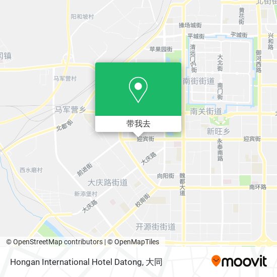 Hongan International Hotel Datong地图