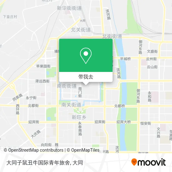 大同子鼠丑牛国际青年旅舍地图