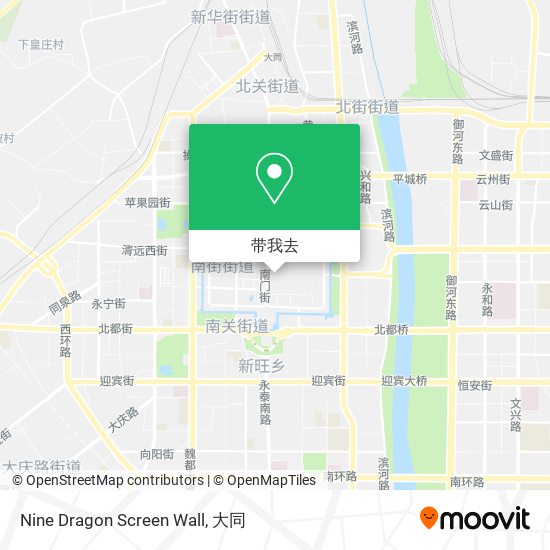 Nine Dragon Screen Wall地图