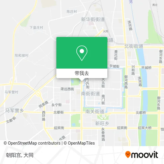 朝阳宫地图
