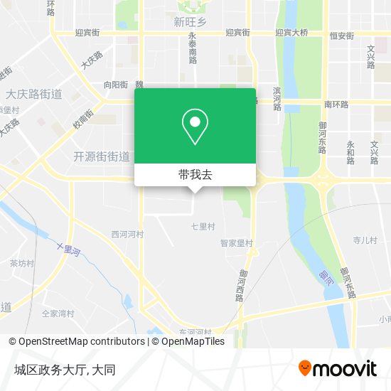 城区政务大厅地图