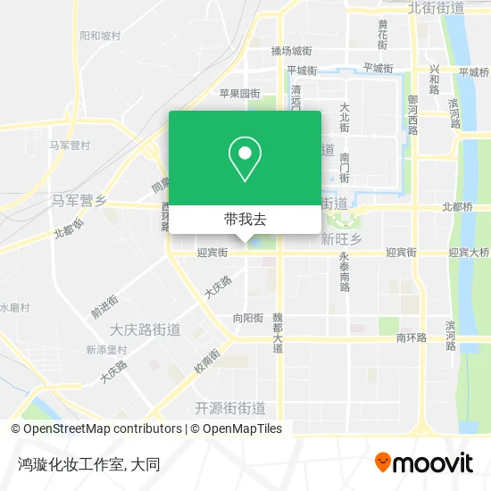 鸿璇化妆工作室地图