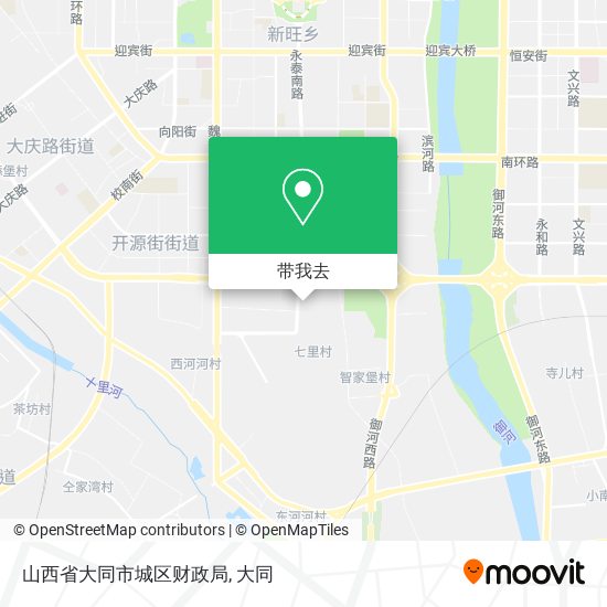 山西省大同市城区财政局地图