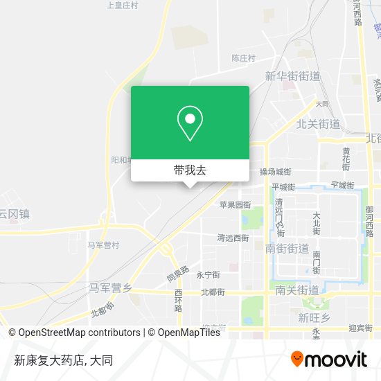 新康复大药店地图