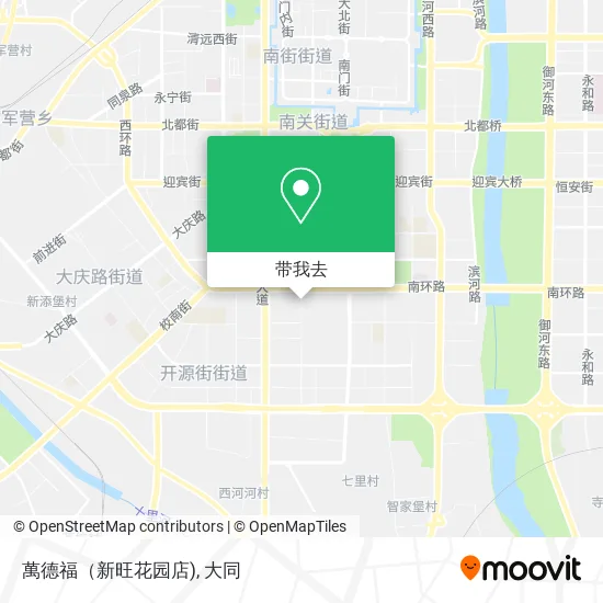 萬德福（新旺花园店)地图