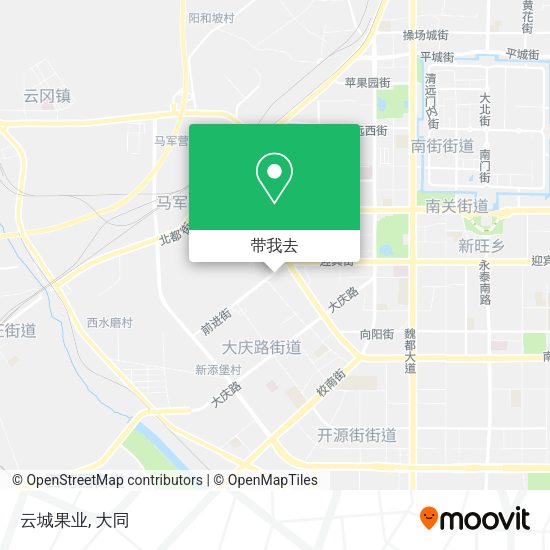云城果业地图