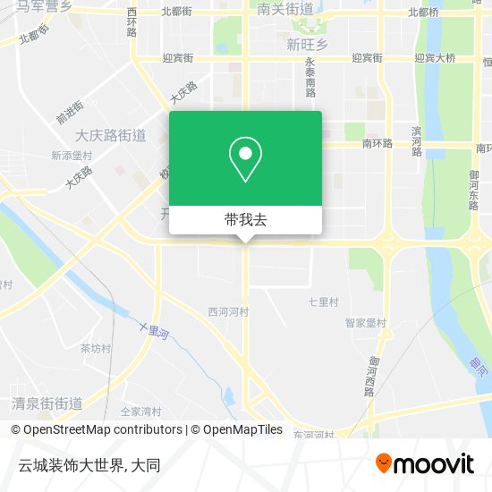 云城装饰大世界地图