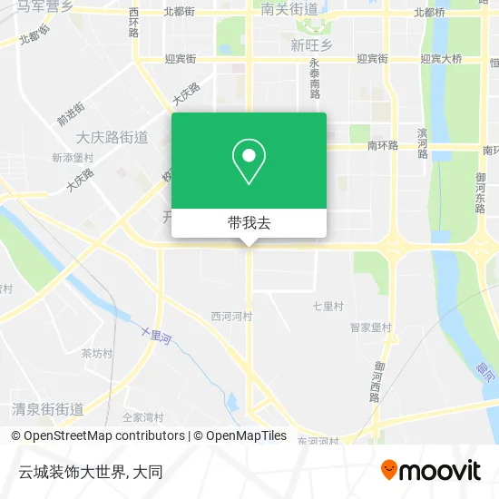 云城装饰大世界地图