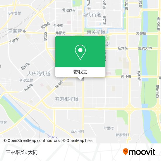 三林装饰地图