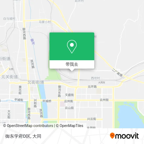 御东学府D区地图