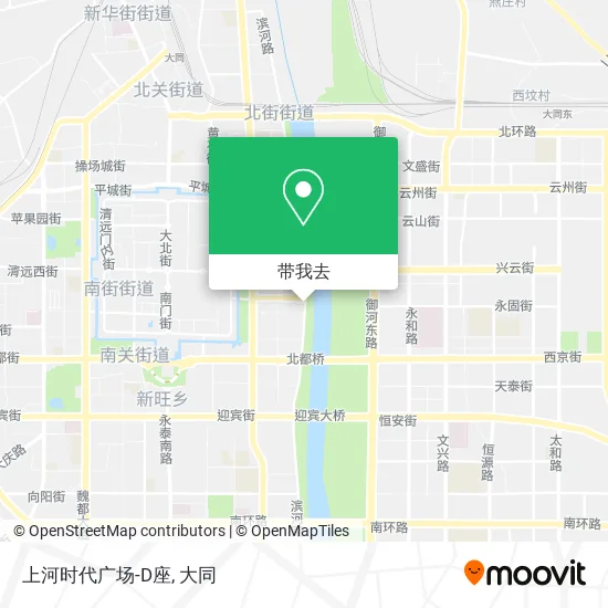 上河时代广场-D座地图