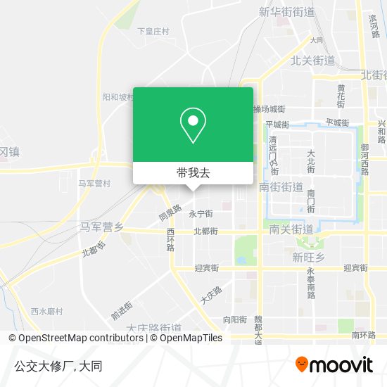 公交大修厂地图