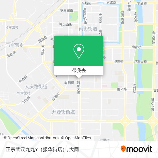 正宗武汉九九Y（振华街店）地图