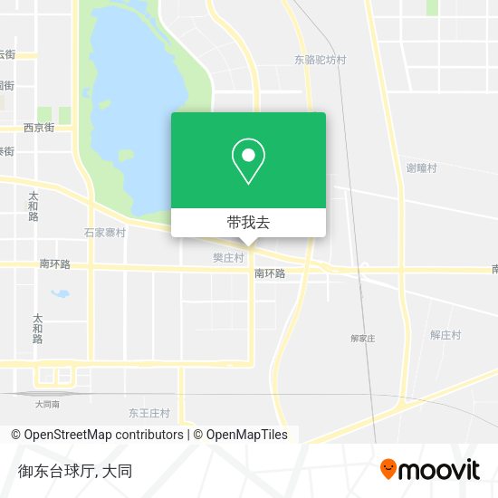 御东台球厅地图