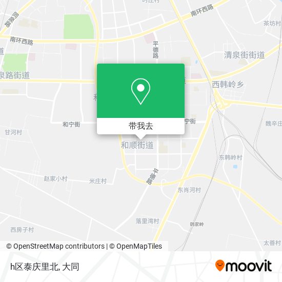 h区泰庆里北地图