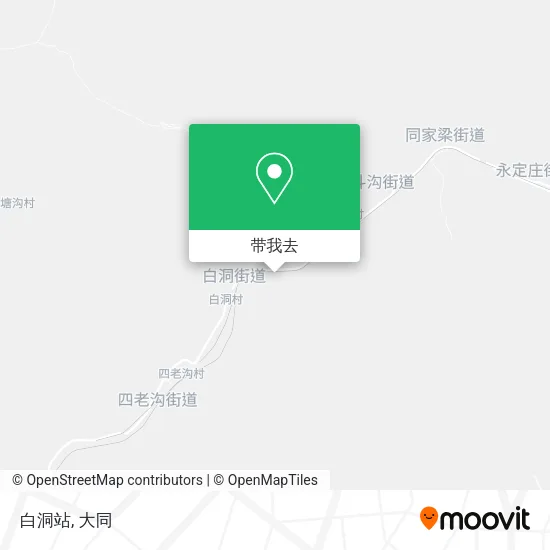 白洞站地图