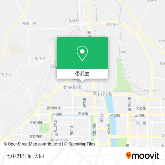 七中刀削面地图