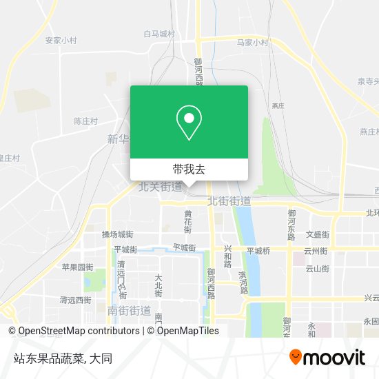 站东果品蔬菜地图