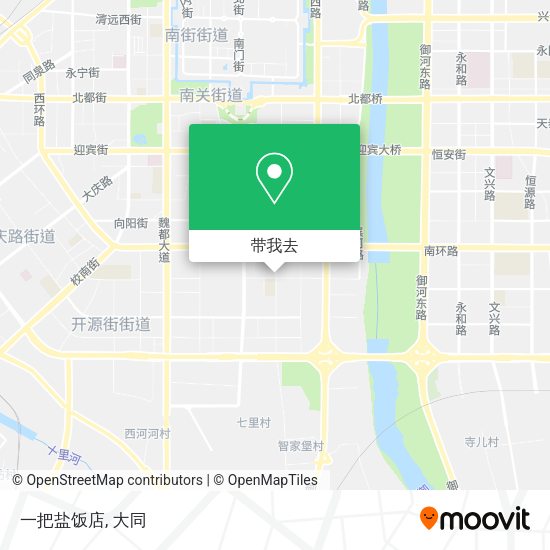一把盐饭店地图