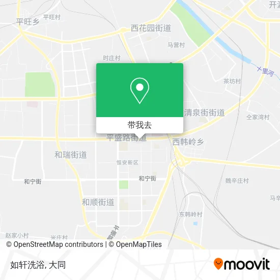 如轩洗浴地图