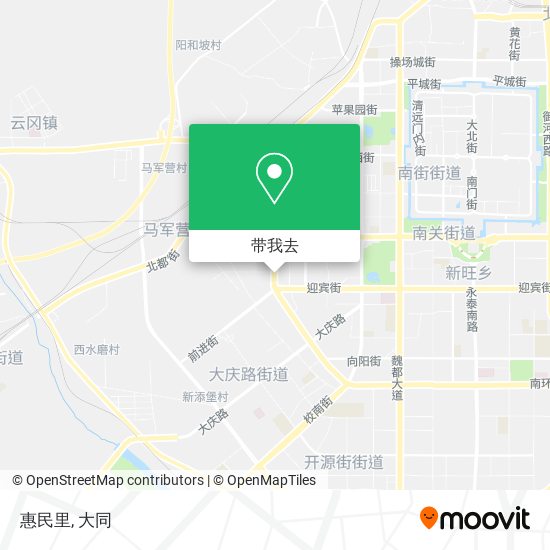 惠民里地图