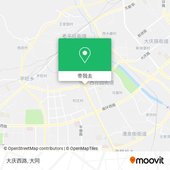 大庆西路地图