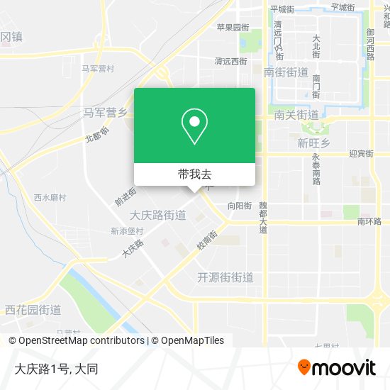 大庆路1号地图