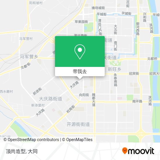 顶尚造型地图