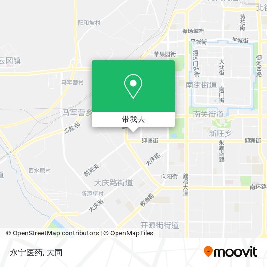 永宁医药地图
