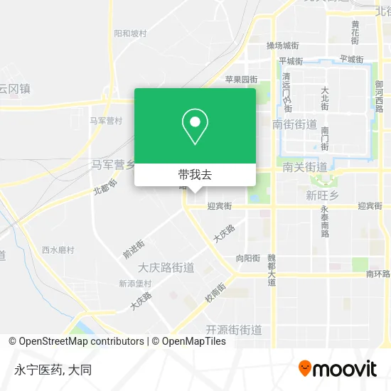 永宁医药地图